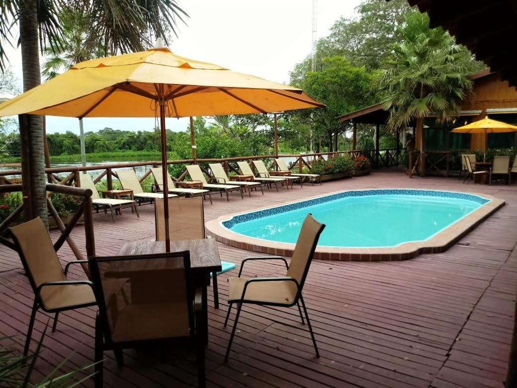 Pantanal Jungle Lodge Passo do Lontra Esterno foto